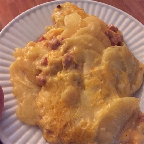 Slow Cooker Scalloped Potatoes With Ham Recipe Allrecipes