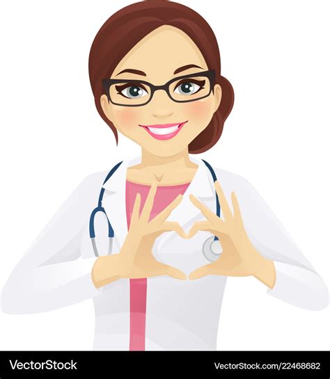 Love Doctor Royalty Free Vector Image Vectorstock