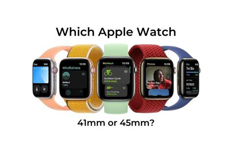 Apple Watch Series 7 41mm Vs 45mm Which Size Apple Watch Should You G Ospeka