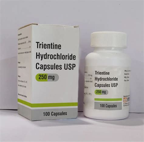 Trientine Hydrochloride 250mg Capsules At ₹ 1000 Bottle Trientine Capsule In Vadodara Id