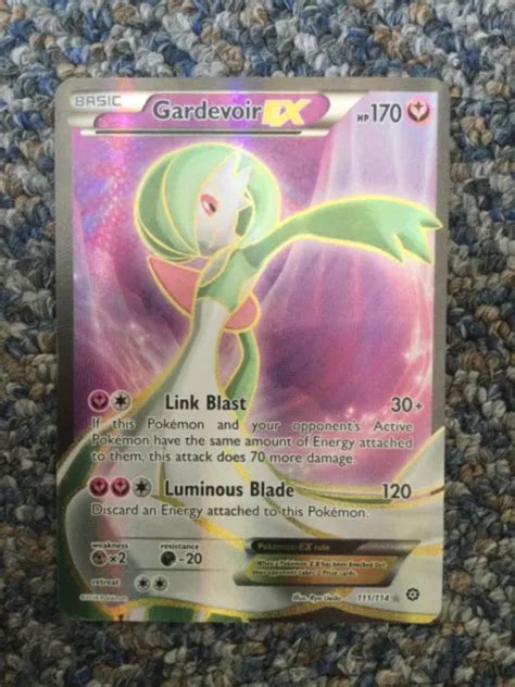 Pok Mon Gardevoir Ex Ultra Rare Xy Card Eur Picclick Fr