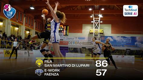 A Highlights Fila San Martino E Work Faenza G Youtube