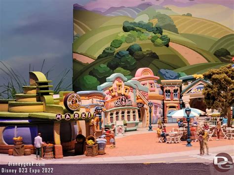 D Expo Pictures Disneyland Mickey S Toontown Model The Geek S