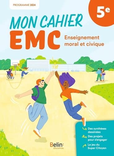 Mon Cahier Emc Enseignement Moral Et Civique 5e De Stéphane Henry