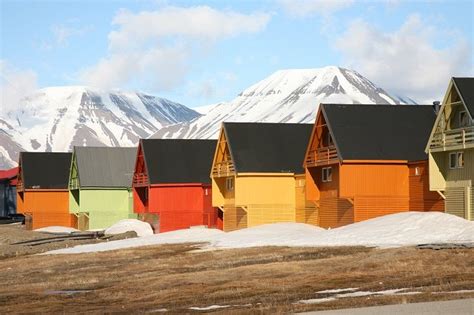 Isole Svalbard Norvegia Posizionate Tra Il E Il