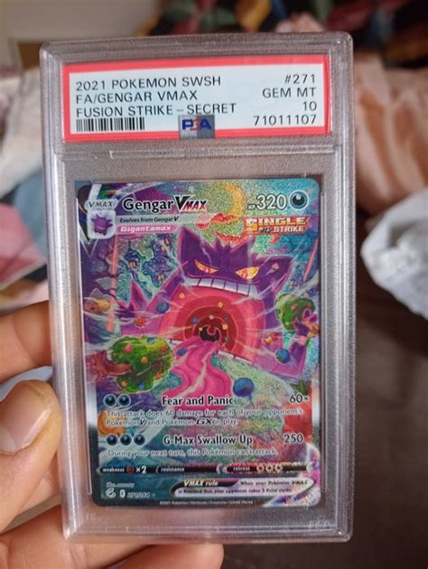 The Pokémon Company Pokémon Graded Card gengar vmax Catawiki