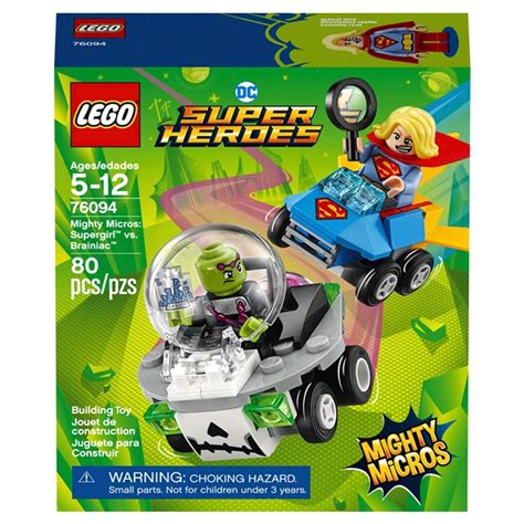 Tudo Sobre LEGO Super Heroes Mighty Micros Supergirl Vs Brainiac