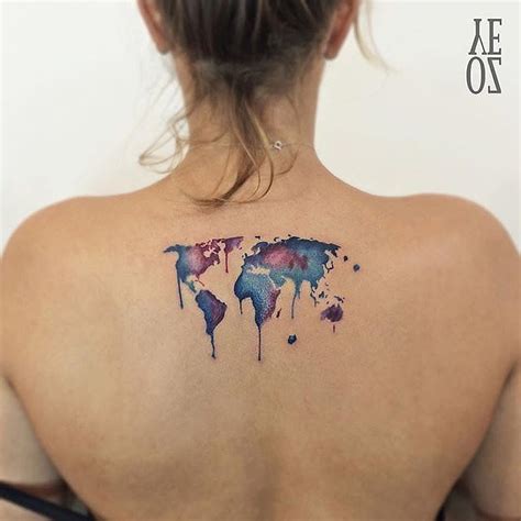 These 62 Map Tattoos Will Give You Major Wanderlust Trendy Tattoos Tribal Tattoos Tattoos For