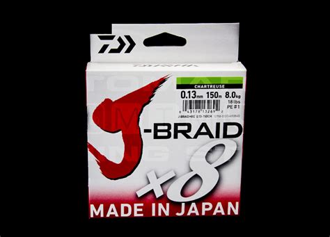 Daiwa J-Braid x8 - Motomarine Fishing