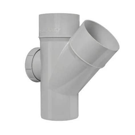 Durable UPVC 110 Mm SWR Single Solfit Door Y Fittings Drainage At Rs