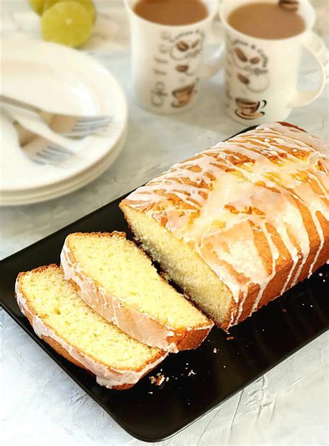 How To Make Glazed Lemon Loaf Cake Quick And Easy Glazed Lemon Pound