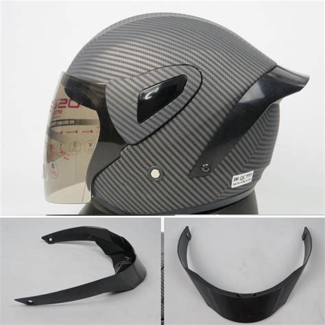 Jual Spoiler Helm Rtech RSV WINTAIL 3D Universal Untuk Custom Segala