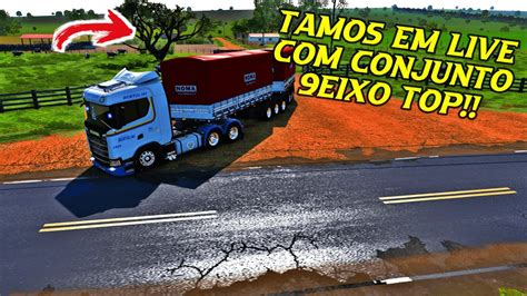 Euro Truck Simulator 2 1 45 Com Volante Logitech G27 Live No Mapa Sul