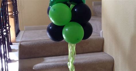 Minecraft Balloon By Jingstyle I Bought The Mylar Star Balloon At Dollar Tree The Green And