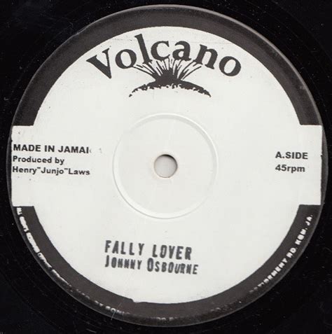 Johnny Osbourne Fally Lover 10 Single EP Plak Deform Müzik