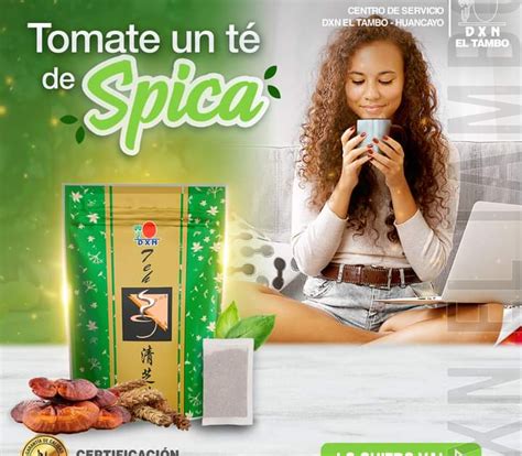 TE DE SPICA DXN ES UNA EXQUISITA MEZCLA DE HIERBAS Y GANODERMA PARA