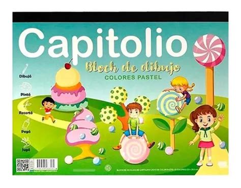 Block Dibujo Capitolio N5 Pastel Tipo El Nene 25 Hojas X10u MercadoLibre