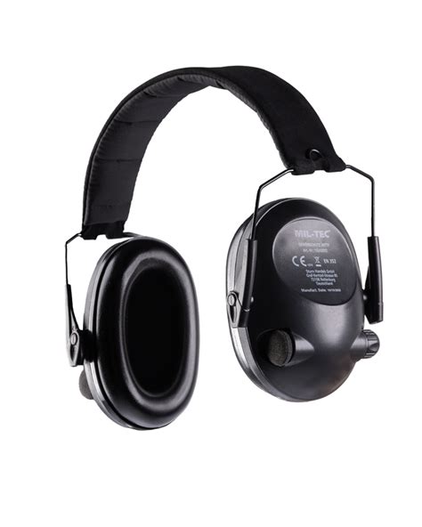 Active Combat Hearing Protection Black Sw10223 1