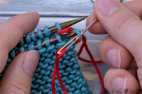 Grafting Garter Stitch Step By Step Tutorial Video