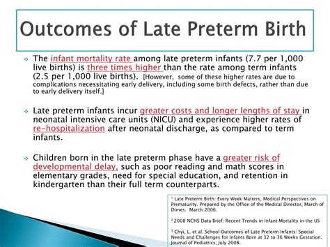 Ppt Late Preterm Birth What You Need To Know Powerpoint Presentation Id 1267105