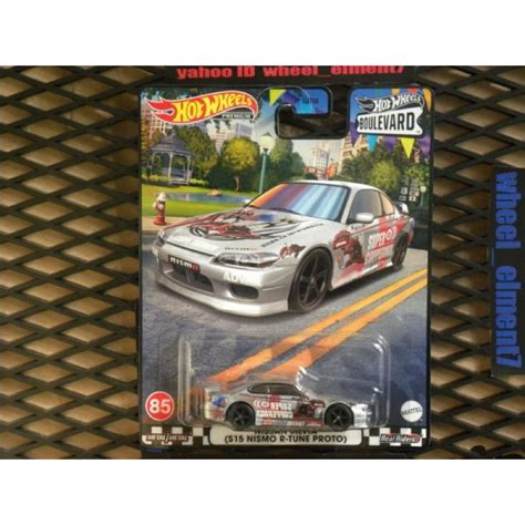Hot Wheels Premium Boulevard Nissan Silvia S Nismo R Tune Proto Rare Shopee Malaysia