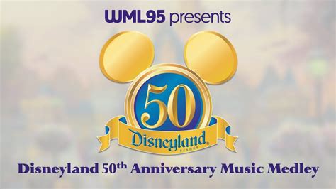 Disneyland 50th Anniversary Music Medley (Promo CD) - YouTube