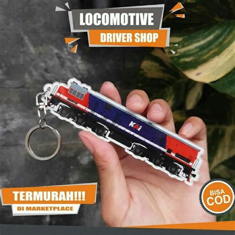 Jual Gantungan Kunci Kereta Lokomotif Cc Rnb V Shopee Indonesia