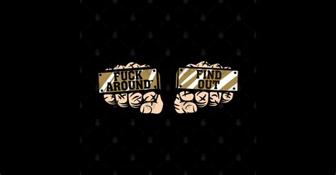 My Two Friends Fuck Around And Find Out Sticker TeePublic