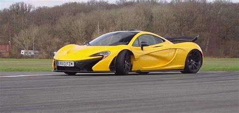 McLaren P1 Tested By Motor Trend On Top Gear Test Track Autofluence