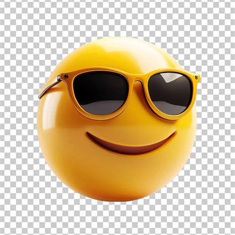 Premium PSD | Realistic 3d emoji with interesting smile