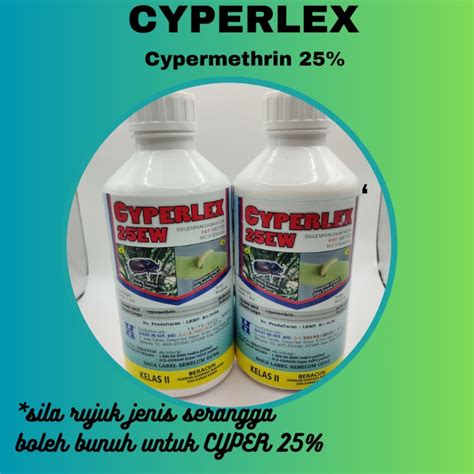 Racun Serangga Cypermethrin 25 Ulat Pengorek Buah Pianggang Pelombong