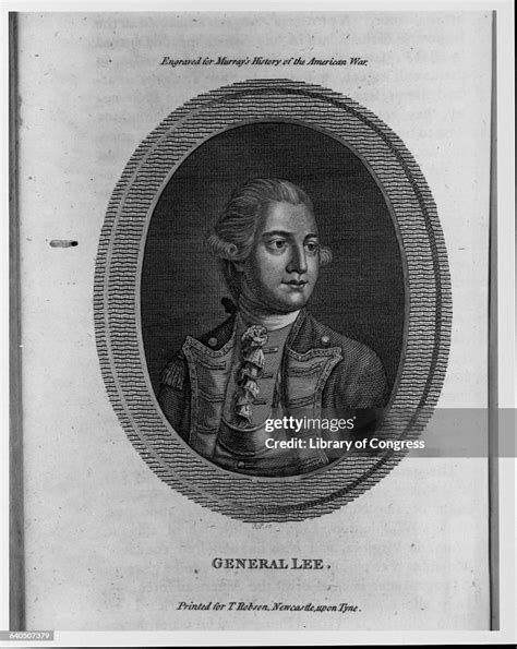 Portrait Of General Charles Lee News Photo Getty Images