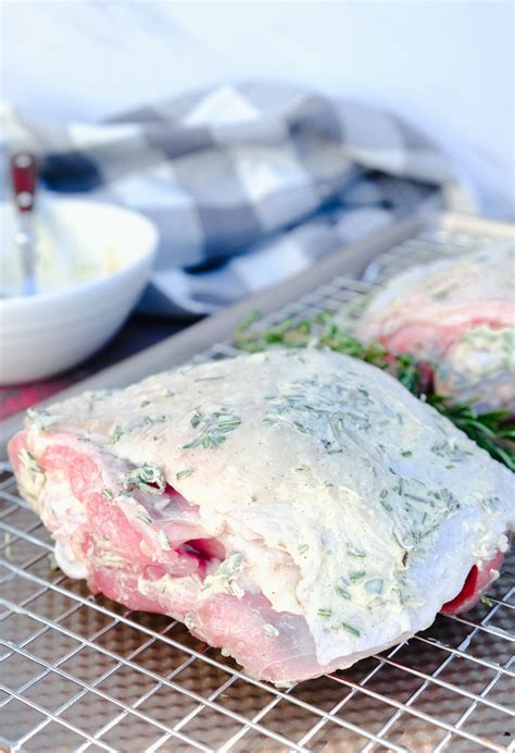 Easy Herb Roasted Turkey Thighs Recipe - The Foodie Affair