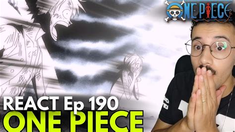 REACT ADEUS ILHA DOS ANJOS Ep 190 ONE PIECE ASSISTINDO PELA