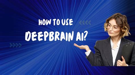 How To Use DeepBrain AI OPENAI 4 GEEKS