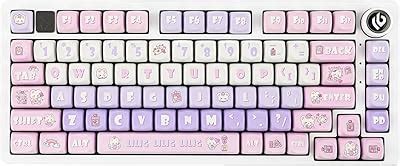 Amazon LEOBOG Hi75 Gaming Keyboard 75 Aluminum Mechanical Keyboard Hot Swappable Creamy