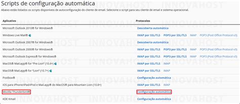 Como Configurar Email No Mozilla Thunderbird Base De Conhecimento