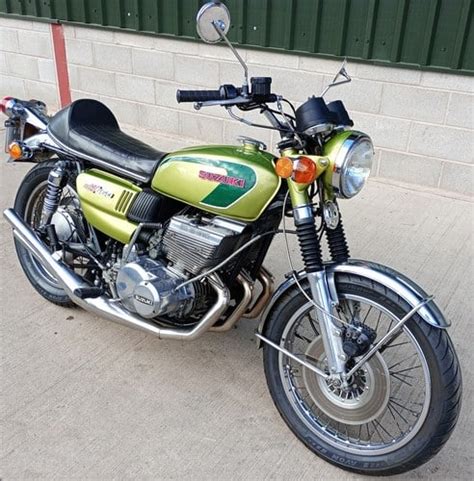 1973 Suzuki Gt 550 Green Manual 5 Speed In Birmingham United Kingdom