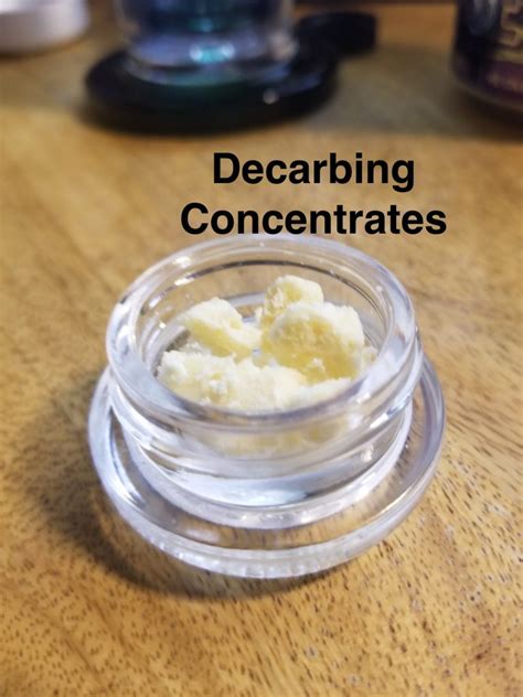 How To Decarb Concentrates Shatter Wax Oil Make Edibles Bho Rso