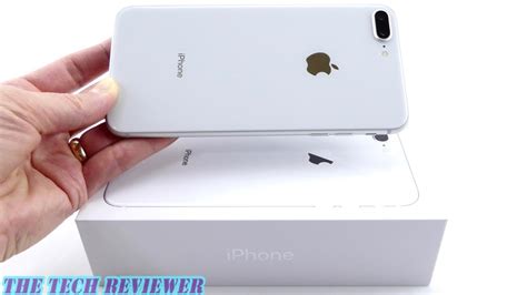 Unboxing The Iphone 8 Plus Silveror White Youtube