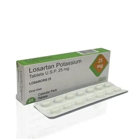 Losartan Potassium Tablets Usp 25mg At Rs 250stripe Pharmaceutical