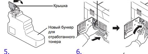 Бункер отработанного тонера переполнен или не установлен kyocera 1800