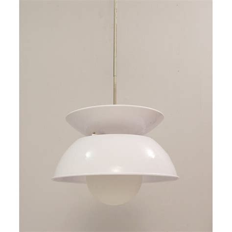 Pair Of Cetra Vintage Hanging Lamp By Vico Magistretti For Artemide 1960