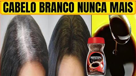 Cabelo Branco Fica Preto Sem Qu Mica E Sem Tinta Escurece Os Fios