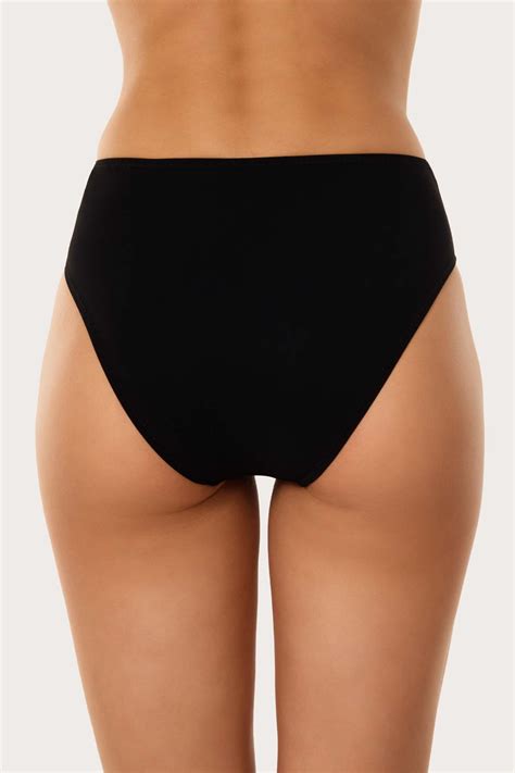 Ayyıldız Siyah Yüksek Bel Bikini Altı Hızlı Kargo