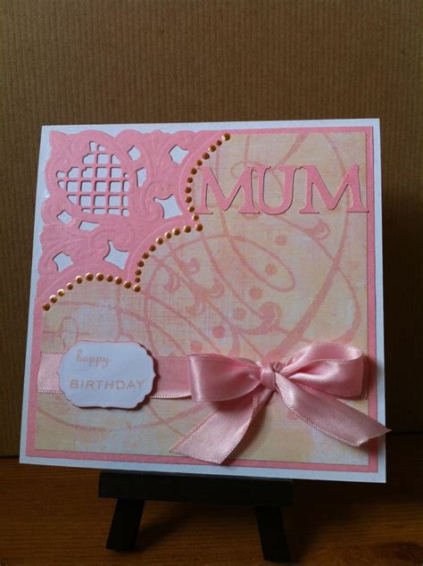 LaceTopDesigns: Mums Birthday card