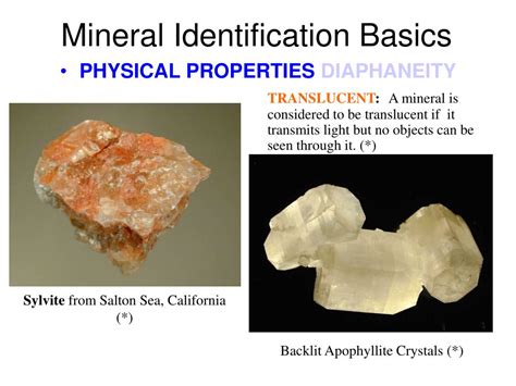 Ppt Mineral Identification Basics Powerpoint Presentation Free