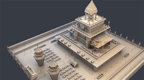 Fairy Tail Guild Building 3d 3d Model Cgtrader