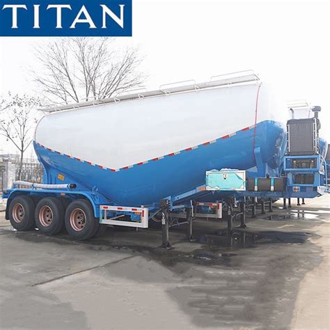 Tri Axle Cement Tank Silobas Bulker Trailer Cbm Bulk Trailer China