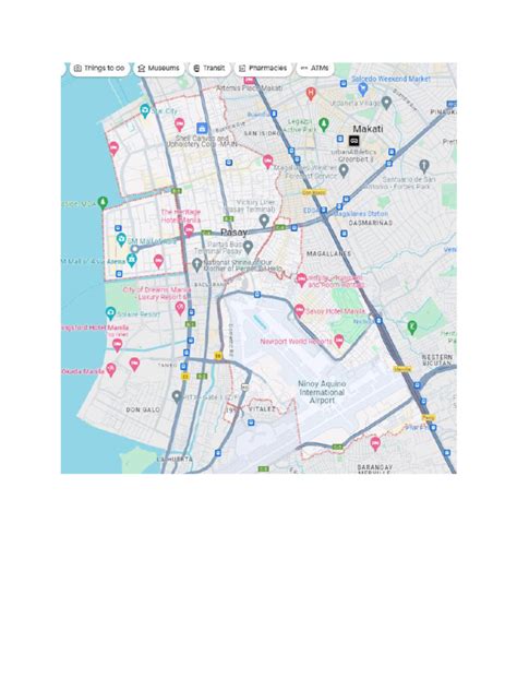 Map of Pasay | PDF